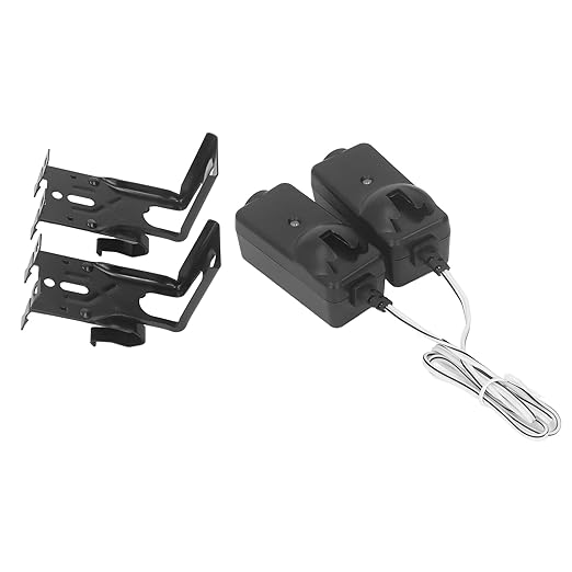 Garage Door Opener Safety Sensor Kit with Brackets Sensors, High Accuracy, Chamberlain, Sears, Raynor,
