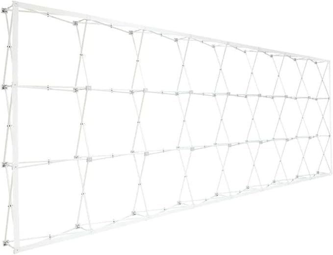 Custom Fabric Pop Up Straight Display, Trade Show Display Backdrop Booth, Hook and Loop Step and Repeat Backdrop for Trade Show Backdrops (Graphic Only, 20ftx8ft)