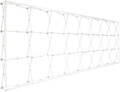 Custom Fabric Pop Up Straight Display, Trade Show Display Backdrop Booth, Hook and Loop Step and Repeat Backdrop for Trade Show Backdrops (Graphic Only, 20ftx8ft)