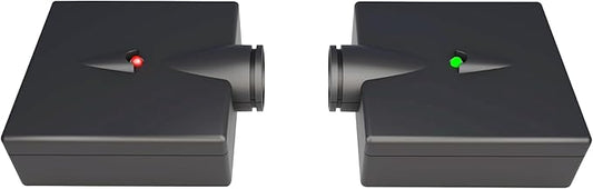 Garage Door Sensors, Replacement for Genie/Overhead Garage Door sensors, GSTB-R STB-BL Garage Sensor for Genie Garage Door Openers Manufactured After 1993. (Receiving&Sending)-Does Not Include Bracket