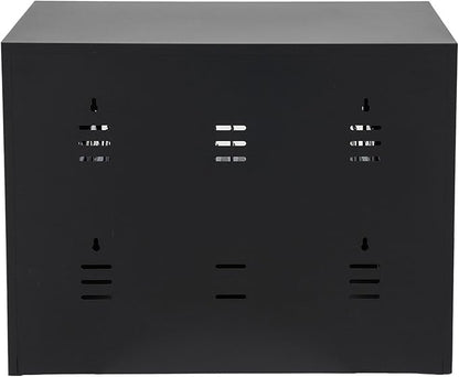 20-Device Charging Station, 200W USB Cell Phone Charge Stations, Tabletop Wall-Mount Charging Cabinet for for ＜8'' Size Cellphones & Tablet Computers