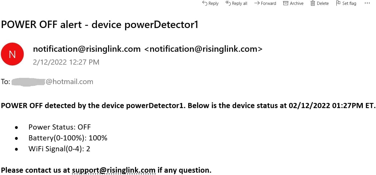 Power Failure Alarm, Power Failure Detector, with Text Message, Email, and Audio Alerts(2nd Generation)