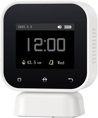 Air Analyzers Formaldehyde Detector for HCHO TVOC Display with Alarm Systems Historical Data Trackings HCHO TVOC Meter with Data Logging