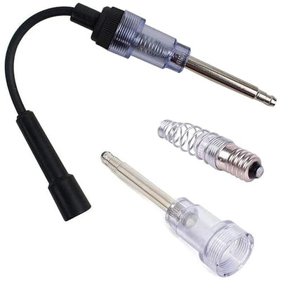Inline Spark Plug Tester with Carb Carburetor Cleaner Kit, Gzingen 2 Packs 6-12V Engine Ignition Test Tool Armature Diagnostic Detector Tool for Automotive Car Lawnmower Vehicles Engines