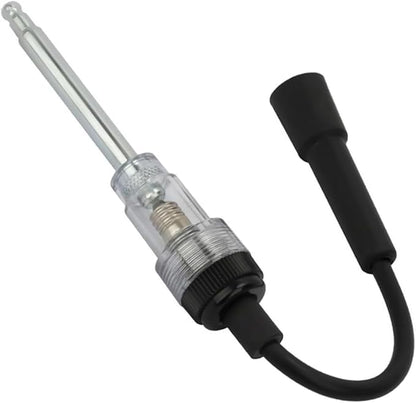 Spark Plug Tester, Inline Ignition Coil Tester, Spark Tester Small Engine for Check Ignition System, Universal Armature Diagnostic Detector Tool, for Cars, Motorcycle, Lawnmowers