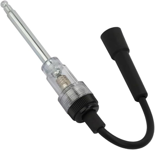 Spark Plug Tester, Inline Ignition Coil Tester, Spark Tester Small Engine for Check Ignition System, Universal Armature Diagnostic Detector Tool, for Cars, Motorcycle, Lawnmowers