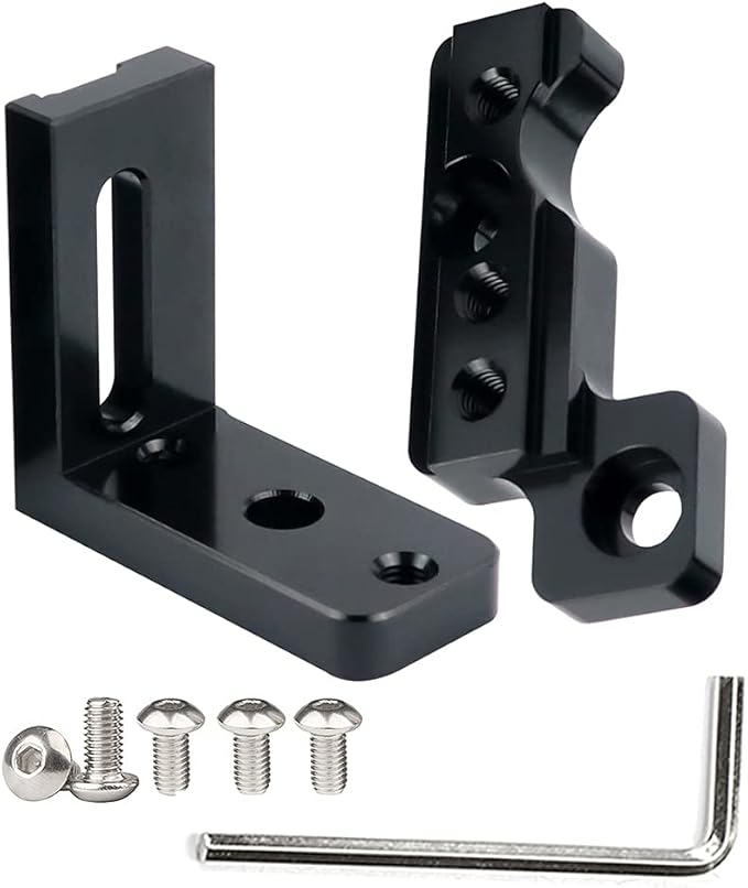All Metal Adjustable Touch Sensor Mount Bracket Compatible with Ender 3 V2 3D Printer Install BL CR Touch Leveling Sensor (for Ender 3 V2)