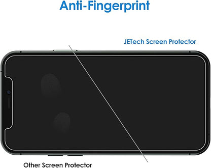 JETech Privacy Screen Protector for iPhone 11 Pro Max 6.5-Inch with Camera Lens Protector, Anti Spy Tempered Glass Film, 2-Pack Each