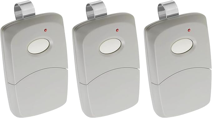 3X Multi-Code 3089 MultiCode 308911 Linear MCS308911, 300MHZ 10 Dip Switch Gate Opener Remote (3-Year-Warranty)