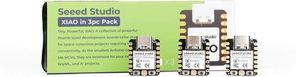XIAO ESP32C3 3PCS Pack - RISC-V Tiny MCU Board with Wi-Fi and Bluetooth5.0, Battery Charge Supported, Power Efficiency and Rich Interface
