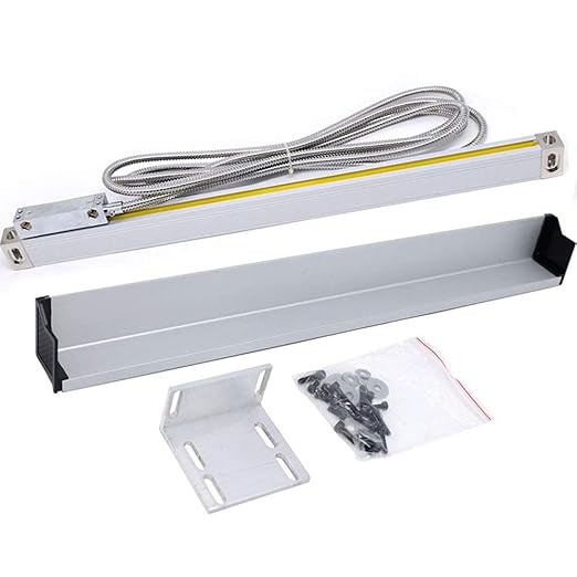 TOAUTO Digital Readout DRO 1000mm 40", LCD Display 1um Glass Linear Scale Meter for CNC Milling Lathe EDM Machine
