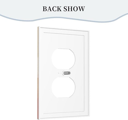 Decorative Outlet Covers Minimalist Black Women Bohemia Sun 1 Gang Duplex Light Switch Cover Plate Unique Wall Plate Electrical Switch Plate Covers for Bedroom Home Decor