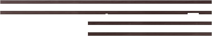 Samsung 75” The Frame Customizable Bezel (2025 Model), Magnetic, Quick and Easy Installation, VG-SCFF75BWBZA, Modern Brown