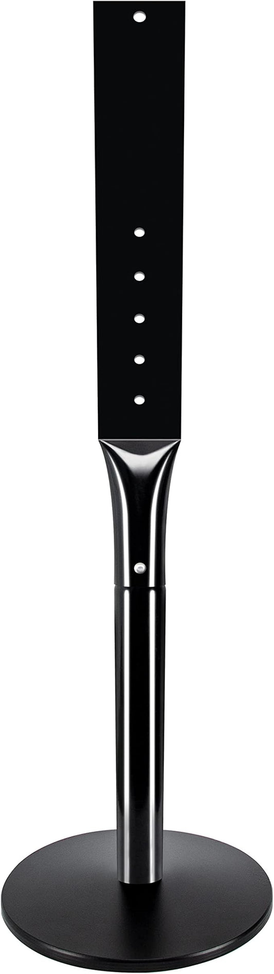 Heavy Duty Parking Sign Base Cast Iron 48" Parking Sign Post, Heavy Duty Cast Iron Sign Holder Base, Movable Sign Stand Suitable for Hanging Warning, Notice, Guiding Sign Display Stand (Black)