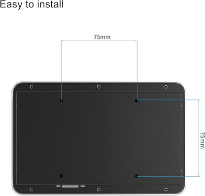 GreenTouch 7 Inch Desktop Wall Mountable Multi PCAP Touch Screen Monitor HDMI/VGA Input 1024 * 600 Resolution Display