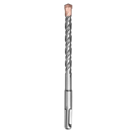 3/8 x 6.3 inch (10x160mm) SDS Plus Masonry Drill Bit, Rotary Hammer Drill Bit,Concrete Drill Bit for Concrete, Brick, Block (6.3 inch / 160mm Length, 3/8 inch (10mm))