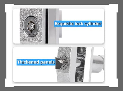 Universal Vending Machine Lock with 3 Keys Buy Vending Machine Lock Long and Short Models Versatile Replacement Security Solution-(Short)