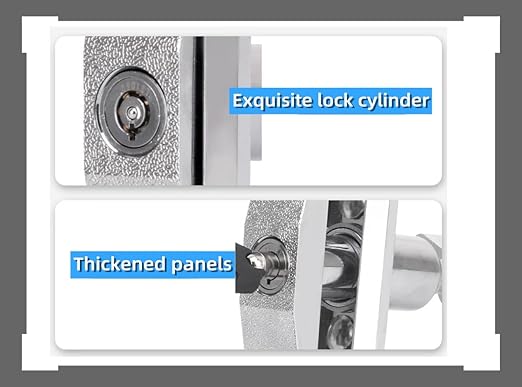 Universal Vending Machine Lock with 3 Keys Buy Vending Machine Lock Long and Short Models Versatile Replacement Security Solution-(Long)