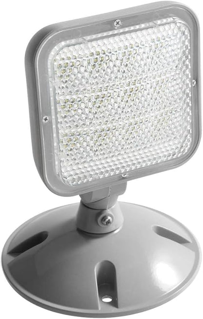 LED ENERGY PLUS Remote Outdoor Emergency Light Head – Single Head LED Lamp, Weatherproof Emergency Exit Lighting – 3.6V OR 9.6V Volts, 1.7 Watts (12 Pack)