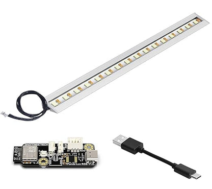 BIQU Panda Lux RGB for Bambu-Lab P1S P1P X1C X1E 3D Printers, Upgraded Light Strip Kit with H2D Style Lighting, Dynamic RGB Lighting Printer Status Indicator