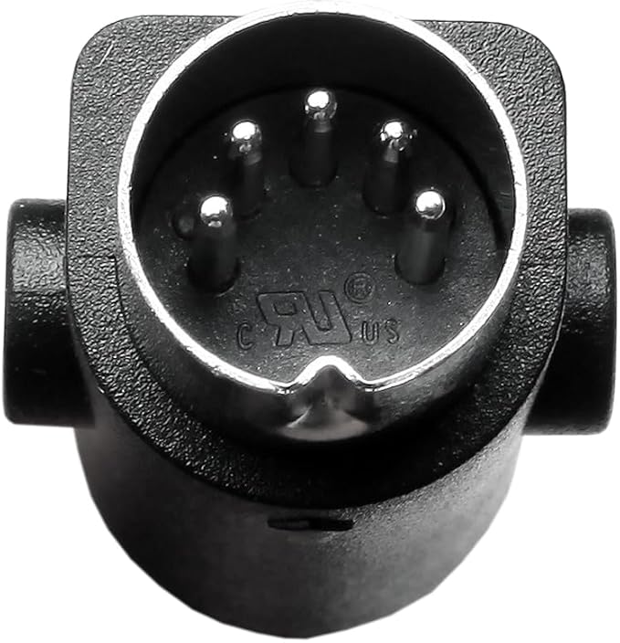Uetmulik 4 Button 5 Pin Prong Lift Chairs Power Recliners Remote Hand Control Handset Model HS.13.04.01A Replacement