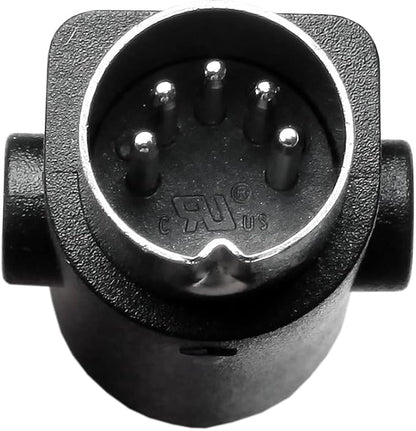 Uetmulik 4 Button 5 Pin Prong Lift Chairs Power Recliners Remote Hand Control Handset Model HS.13.04.01A Replacement