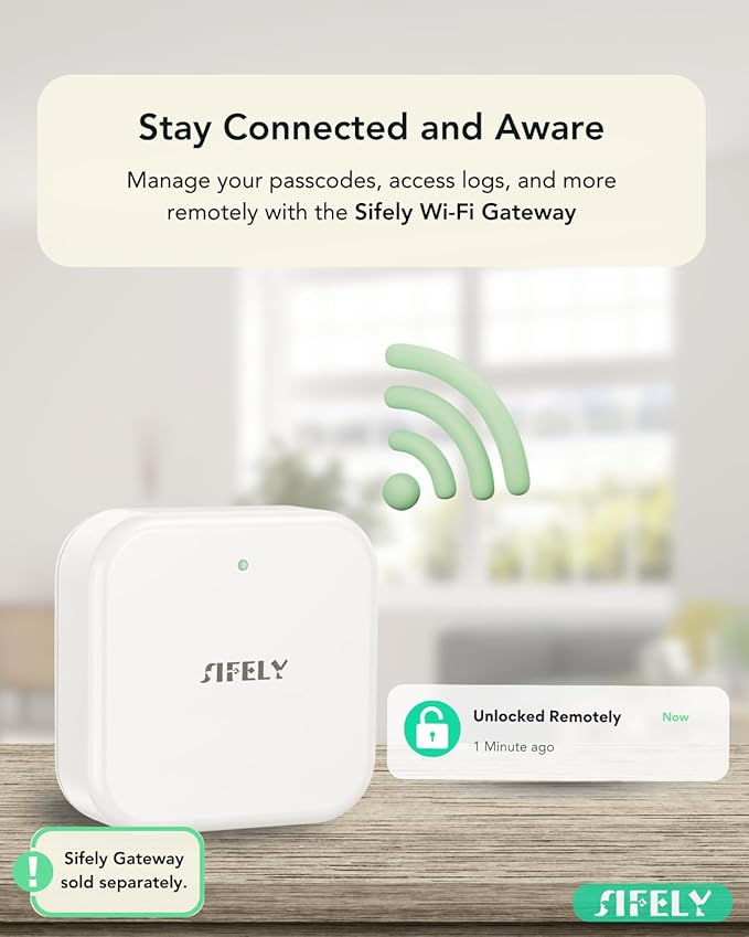 Keyless Entry Smart Deadbolt with Keypad – App Control & Auto-Lock for Home, Airbnb & Rental, 150+ Codes, Easy DIY Install (No Fingerprint), Alexa & Google Compatible