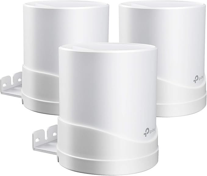 Wall Mount Bracket for Deco X55, X55 Pro, X20, X50, X60 Mesh WiFi System（3 Pack