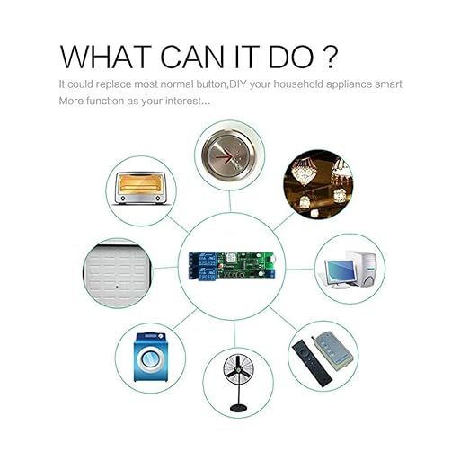 WiFi Wireless Smart Switch Relay Module for Smart Home 5V 5V/12V，Ba Applied to Access Control, Turn on PC, Garage Door (2CH WiFi Inching Relay)