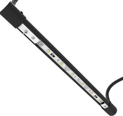 Cocoweb 12 Inch Tru-Slim Black Picture Light - LED, 2700K, Adjustable Arm, Plug-in, Toggle Switch, Sleek and Compact Design