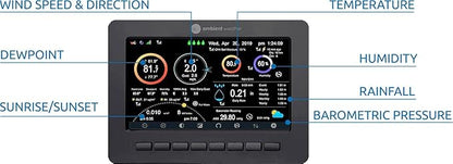 Ambient Weather WS-5050 Ultrasonic Smart Weather Station