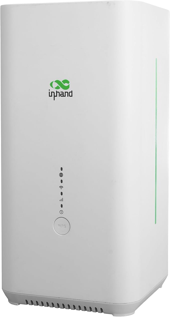 InHand CPE02 5G WiFi 6 AX5400 Indoor CPE Router | 2.5GbE Dual WAN, Load Balancing, Auto Failover | Enterprise Cloud-Managed for Smart Retail