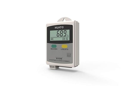 Portable or Wall Mounted Temperature and Humidity High Accuracy Data Logger with Total 86,000 Recording Points