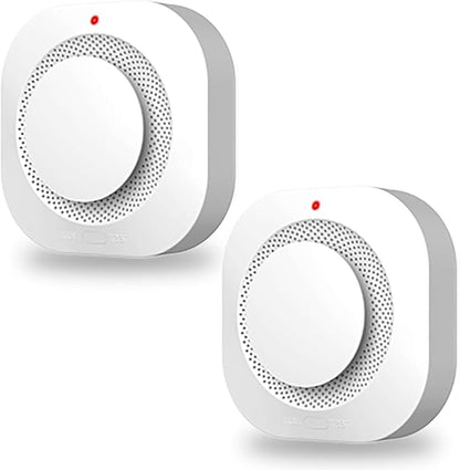 COHANSHANsmoke Detector,Smoke Alarm,fire Alarms Smoke detectors,(Sensor Life of 10 Years) complies with UL Certification,fire Alarm,Smoke detectors,360°Intelligent Detection,Wireless Installation (2)