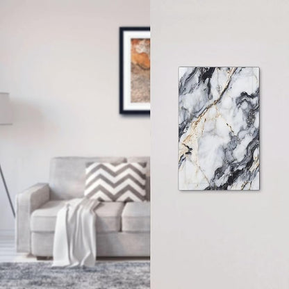 Light Switch Cover Plate Black Gold Marble Abstract Modern Luxury 1 Gang No Device Blank Wall Plate Electrical Outlet Cover Decorative Switch Plate Covers for Bedroom Home Decor
