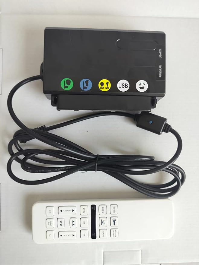 Adjustable Bed Remote for Richmat HJH55 and HJC18 Control Box for Adjustable Bed Replacement Parts