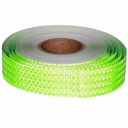 Green Reflective Tape Outdoor Waterproof 2 inch Wide, High Visibility Warning Industrial Marking Tape, Safety Stickers (168 feet)