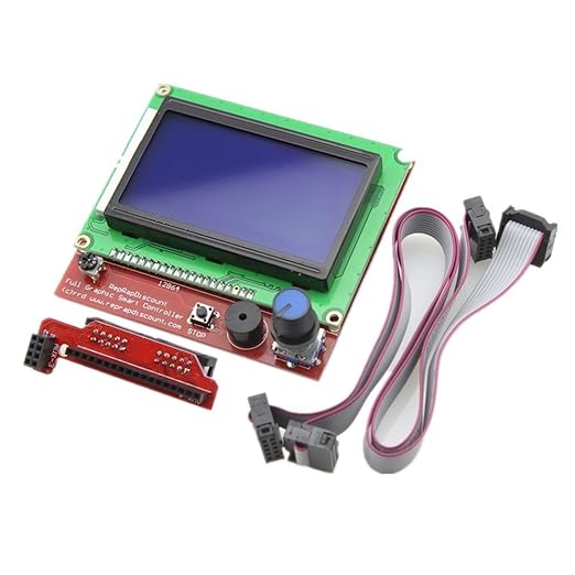 OSOYOO 3D Printer Controller Kit Ramps 1.4 + Full Graphic Smart Display Controller + Mega2560 + A4988 Stepper Motor Driver for RepRap (Ramps 1.4+12864LCD+Mega2560+A4988Driver)