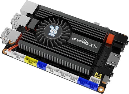 WayPonDEV youyeetoo X1s X86 Single Board Computer - A 64bit Windows 10/11/Linux Mini PC with Celeron N5095 CPU, Support Optional WiFi&BT NFC, PCIe3.0 M.2 2280 NVMe or SATA SSD (X1s 4+64GB)