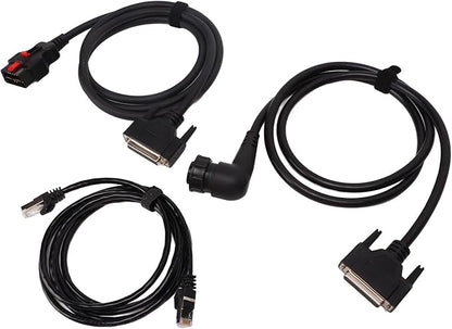 Diagnostic Extender Cable Kit for, OBD2 16pin Extension Cable, 14pin Connection Network Cable, Plug and Play Scanner Adapter with ABS Material for Car Diagnostic Tool