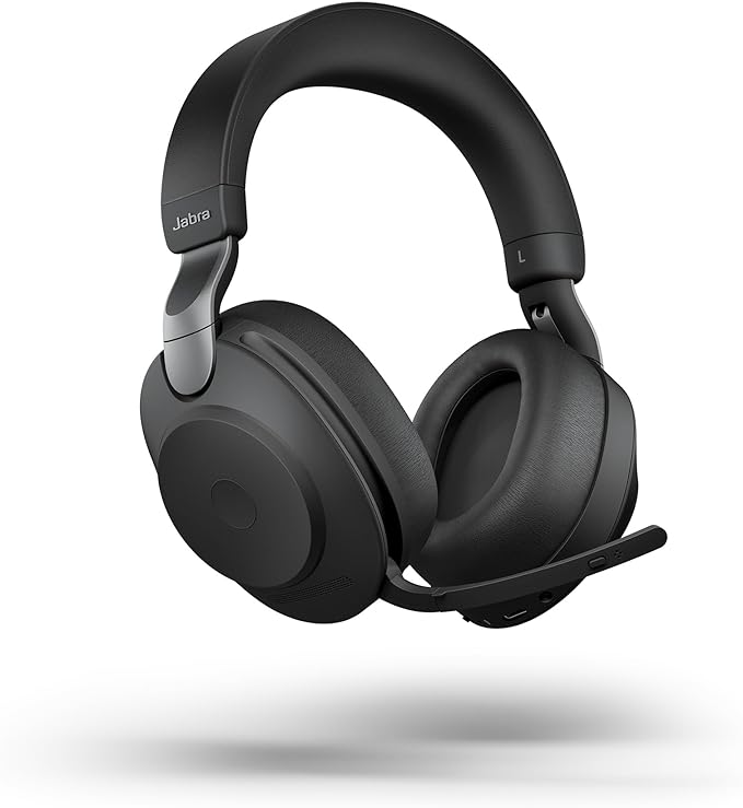 Jabra EVOLVE2 85, LINK380C UC Stereo Stand Black