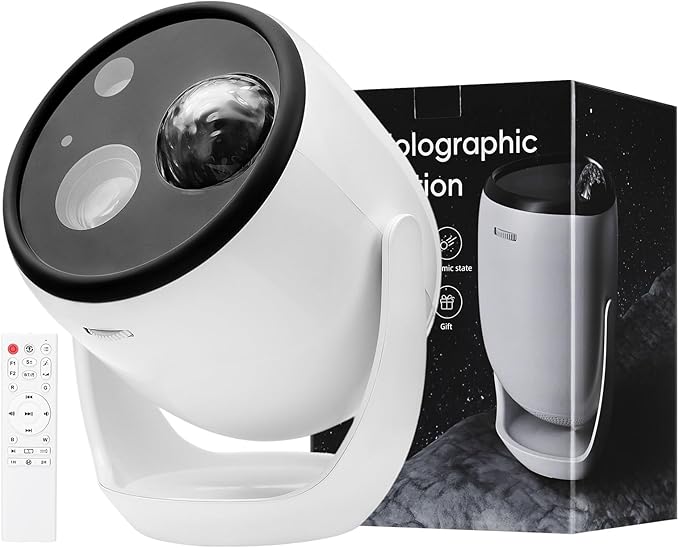 Star Projector, Star Light with Naked Eye 3D Technology 60+ Scene Modes, Bluetooth Speaker Night Light Projector for Home, Bedroom, Ceiling, Party, Gifts, Halloween, Christmas