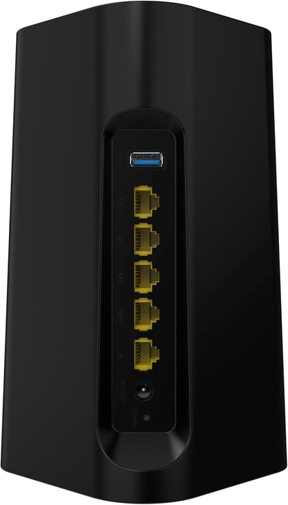 SafeHome– Plug-n-Play Home Firewall | Built-in High-Speed Wi-Fi | 4.3 Gbps | 3000 Sq.Ft Coverage | Parental Controls, Malware & Phishing Protection and Web Filtering | Cybersecurity for Smart Homes