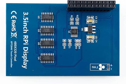 3.5 Inch 480x320 Touch Screen TFT LCD SPI Display Panel for Raspberry Pi B, B+, 2B, 3B, 3B+,4B, 5