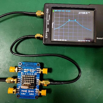 Precision NanoVNA Test Board Kit Analyzer Test Board VNA Demo Set Measurement DIP Parts Device Tool for Makita