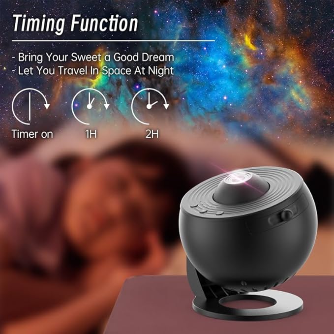 Star Projector,Rusoso Planetarium Galaxy Projector,Popular Science Projector lamp 4K HD 13PCS Film Discs Nebula Ceiling Starry Skylight Light,for Kids Adults Ceiling Bedroom Living Room,Party
