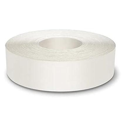 Mighty Line UltraLine Solid Floor Marking Tape for Safety, Caution, Warning, Heavy-Duty, Peel and Stick Adhesive, Beveled Edge Design, Industrial Quality, 2 Inch, 100' Roll, White