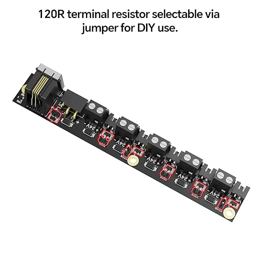 BIGTREETECH CEB V1.0 CANbus Expansion Board Perfect for 2020 Aluminum Profiles Support Klipper, EBB SB2240/SB2209 EBB36/42 CAN+Octopus Pro H723, Manta M4P/M5P/M8P Control Board