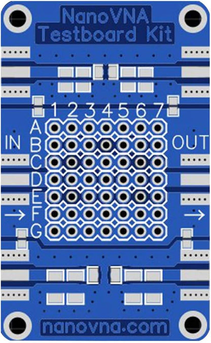 Precision NanoVNA Test Board Kit Analyzer Test Board VNA Demo Set Measurement DIP Parts Device Tool for Makita