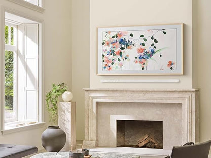 Samsung 75” The Frame Customizable Bezel (2025 Model), Magnetic, Quick and Easy Installation, VG-SCFF75TKBZA, Modern Teak